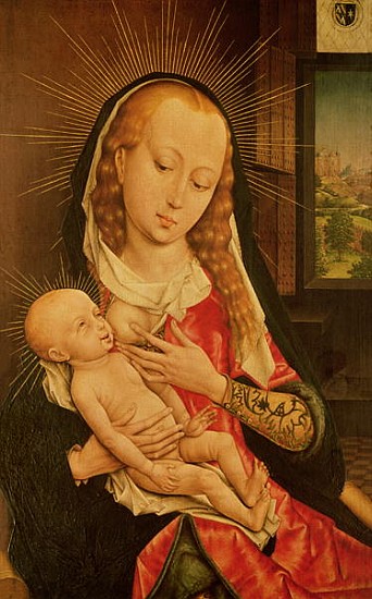 Virgin and Child von Rogier van der Weyden