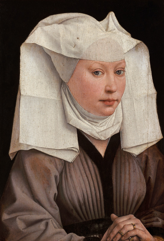 Bildnis einer jungen Frau von Rogier van der Weyden