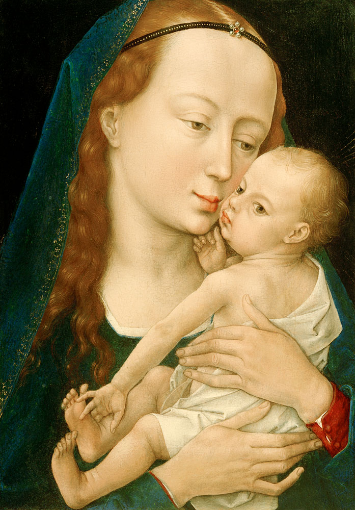 Madonna mit dem Kinde von Rogier van der Weyden