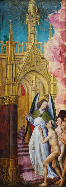 Altar des Jüngsten Gerichts, Paradies von Rogier van der Weyden