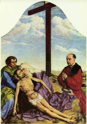 Beweinung Christi von Rogier van der Weyden