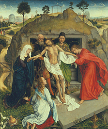 Grablegung Christi von Rogier van der Weyden