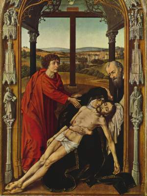 Pietà I von Rogier van der Weyden
