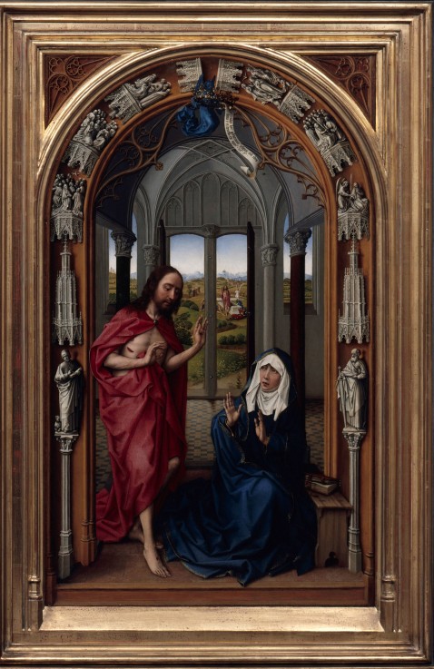 Triptychon Unserer Lieben Frau (Miraflores-Altar) von Rogier van der Weyden