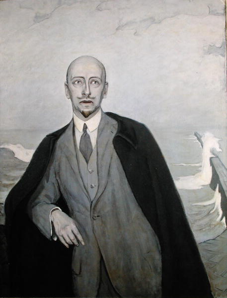 The Poet in Exile, 1912 (oil on canvas)  von Romaine Brooks