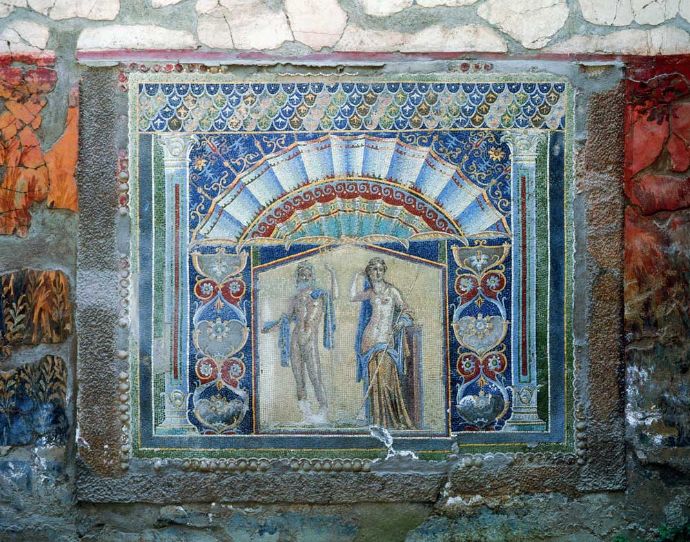 Mosaic from the House of Neptune and Amphitrite von Roman