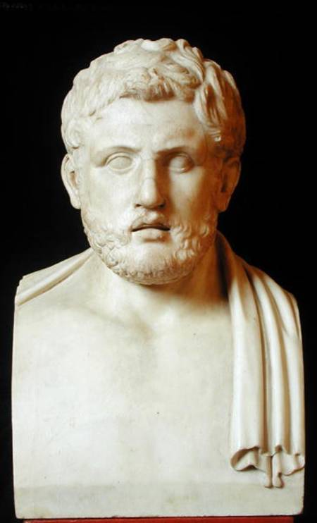 Bust of Alcibiades (c.450-404 BC) von Roman