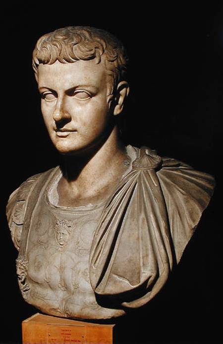 Bust of Caligula (12-41) von Roman