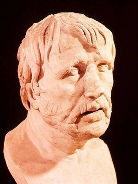 Bust of Seneca (4 BC-65 AD) von Roman