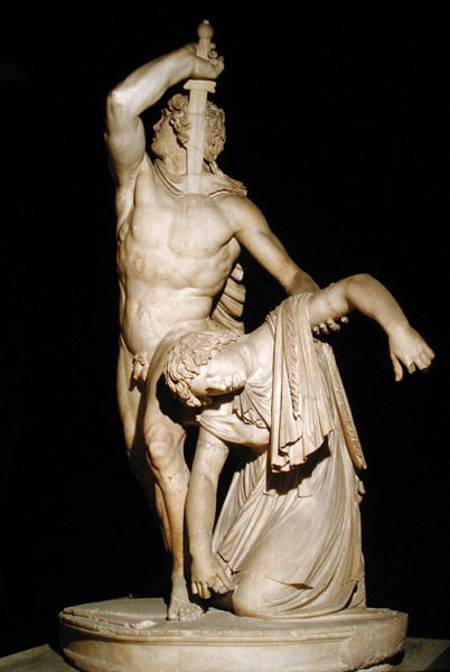 A Gaul Killing Himself having Killed his Wife before the Enemy, also known as Paetus and Arria, Roma von Roman