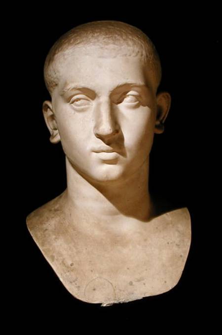 Portrait bust of Emperor Severus Alexander (AD 205-35) von Roman
