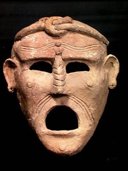 Punic charm mask von Roman