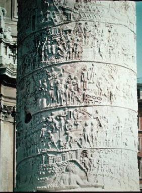 The Battle against the Dacians, detail from Trajan's Column 113 AD