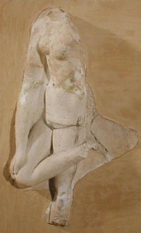 Relief depicting the body of a woman, Tunisia