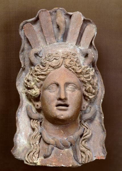 Punic mask representing Demeter von Roman