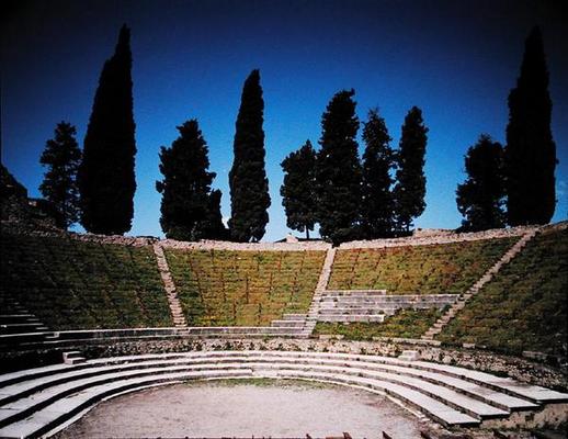 View the Teatro Grande (photo) von Roman 1st century BC