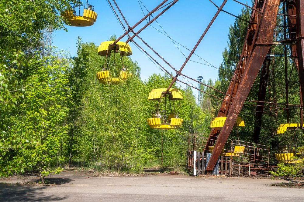 Riesenrad von Tschernobyl von Roman Robroek