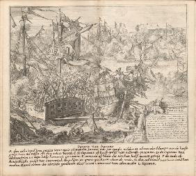 Die Seeschlacht von Lepanto am 7. Oktober 1571 1670