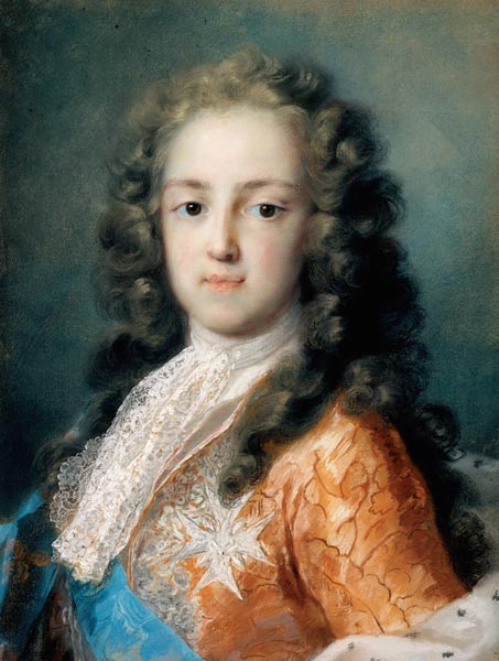 Ludwig XV. von Frankreich (1710-1774) als Dauphin von Rosalba Giovanna Carriera