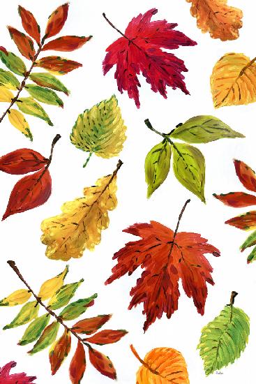 Malerische Herbstblätter