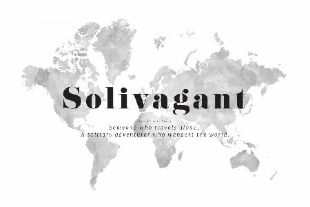 Solivagant-Weltkarte