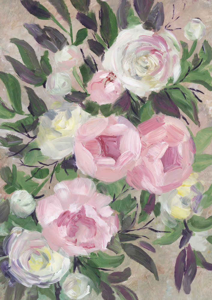 Zoye malerischer Blumenstrauß von Rosana Laiz Blursbyai