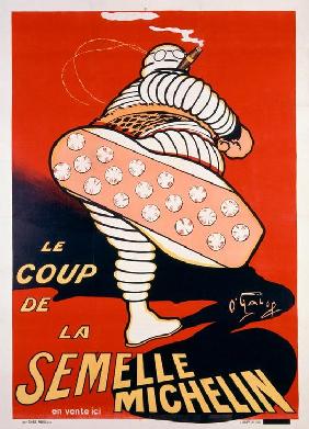 LE COUP DE LA SEMELLE MICHELIN 1913