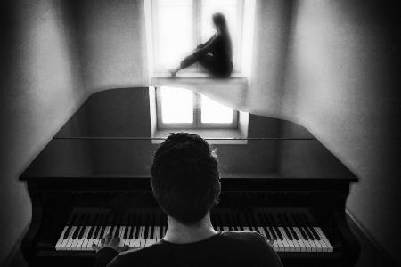 der Pianist und seine Muse