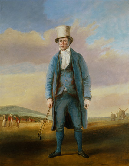 `Old Alick`, Alick Brotherton (1756-1840) the Holemaker of Royal Blackheath Golf Club von R.S.E Gallen