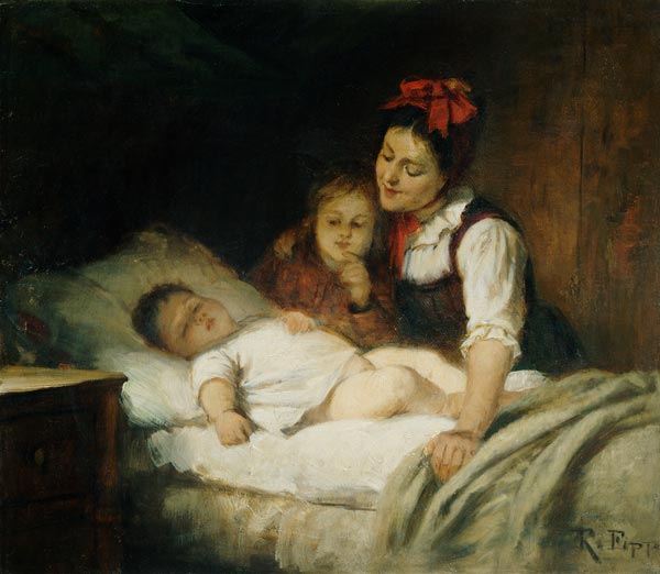 The Sleeping Babe von Rudolf Epp