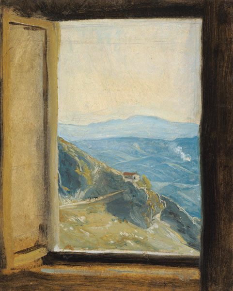 View of Campania von Rudolf Friedrich Wasmann