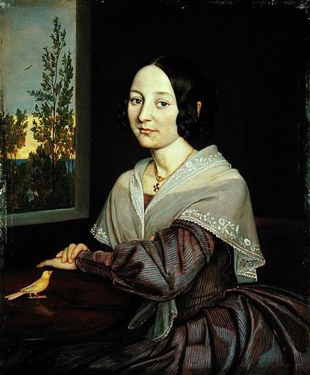 Caroline Luise Mathilde Wasmann (1823-67) von Rudolf Friedrich Wasmann