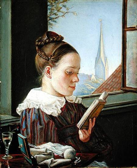 Minna Wasmann, the sister of the artist (1811-36) von Rudolf Friedrich Wasmann