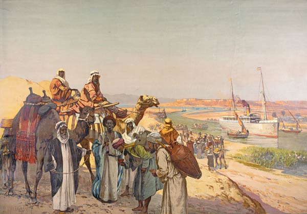 Suezkanal von Rudolf Hellgrewe
