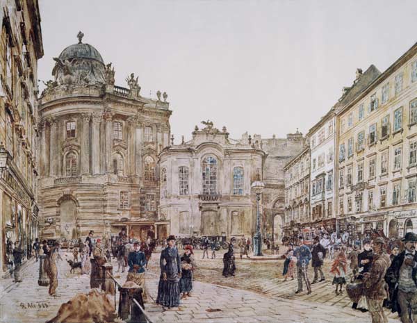 Wien, Hofburg, Michaeltrakt von Rudolf von Alt