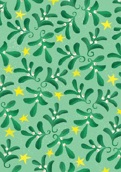 Green Christmas pattern 2016