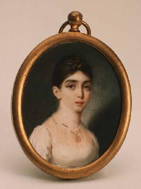 Portrait of Darya Mikhailovna Opochinina (1788-1854) 1800-10