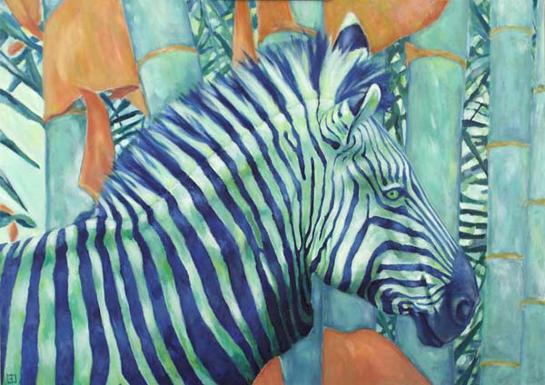 Zebra von Sabine Oel-Cocco