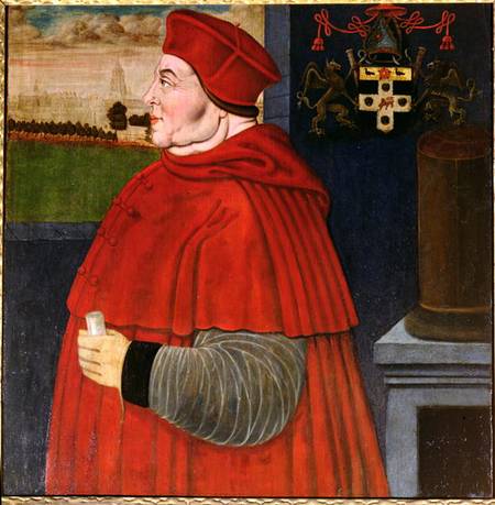 Portrait of Thomas Wolsey (c.1475-1530) von Sampson Strong