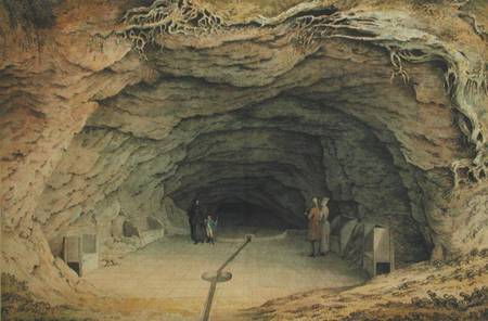 Mother Ludlum's Hole, near Farnham, Surrey von Samuel Hieronymous Grimm