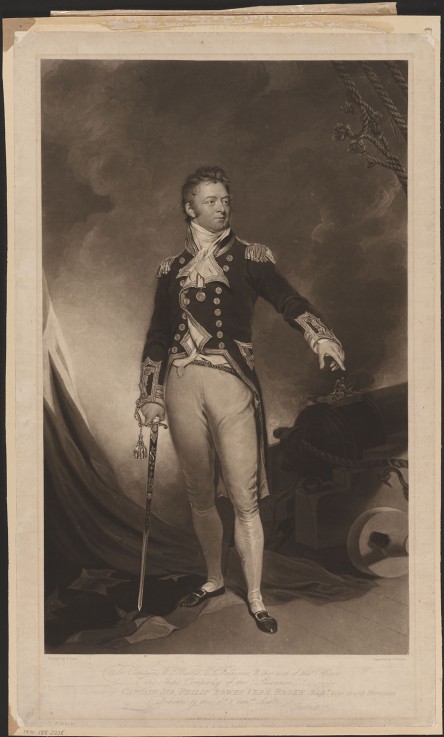 Sir Philip Bowes Vere Broke (1776-1841) von Samuel Lane