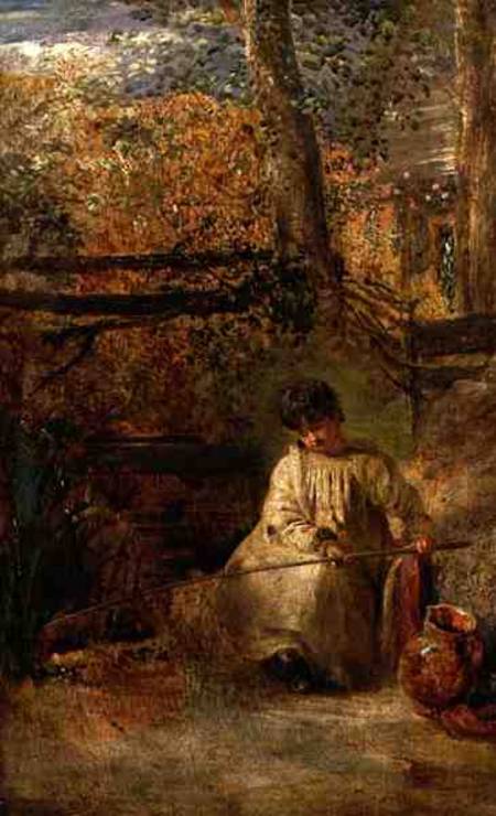 The Young Angler von Samuel Palmer
