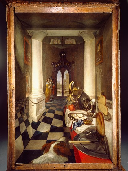 Perspective Box of a Dutch Interior von Samuel van Hoogstraten
