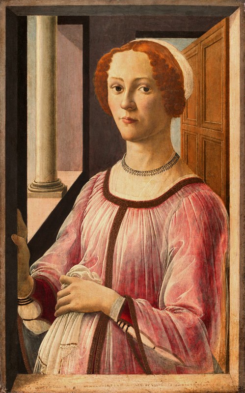 Porträt von Smeralda Bandinelli von Sandro Botticelli