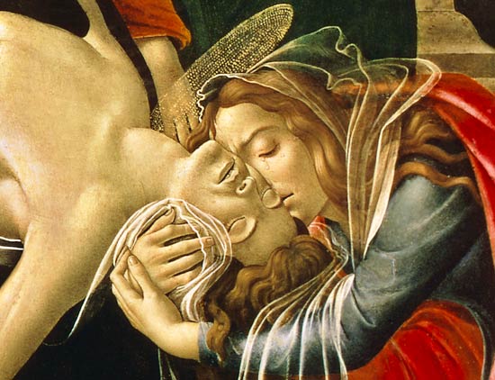 The Lamentation of Christ von Sandro Botticelli