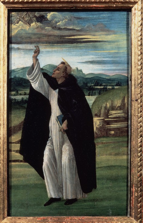 Der heilige Dominikus von Sandro Botticelli