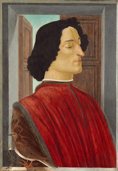 Porträt von Giuliano de' Medici (1453–1478) von Sandro Botticelli