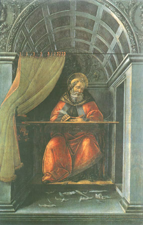 Letzte Kommunion des heiligen Hieronymus von Sandro Botticelli