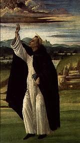Der predigende hl. Dominikus. von Sandro Botticelli