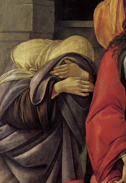 S.Botticelli / Lamentation of Christ von Sandro Botticelli
